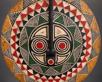 Uitzonderlijk Bwa-masker uit Burkina Faso — beschermende