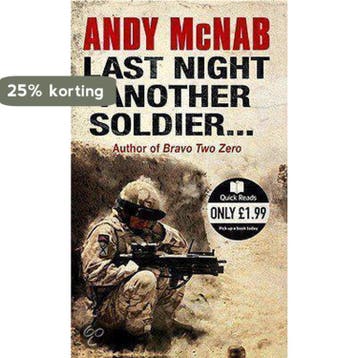 Last Night Another Soldier - Andy McNab 9780552161688, Verzenden, Gelezen, Andy McNab