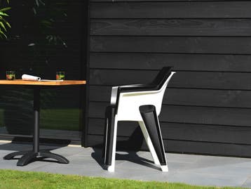 Kopieer - Hartman Ivy Tuinstoel – Wit – Stapelbaar, Verzenden, Nieuw, Kunststof, Stapelbaar