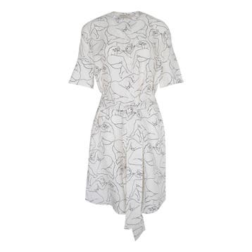 By Malene Birger • witte blousejurk • 36, Verzenden, Wit, Nieuw, By Malene Birger