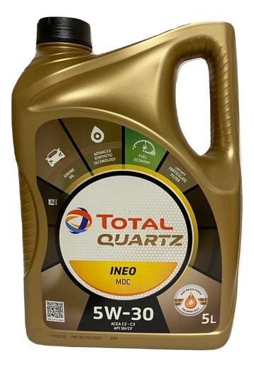 Total Ineo MDC 5W30 5 Liter, Ophalen of Verzenden