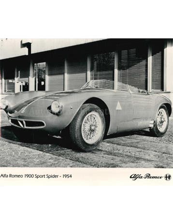 1954 ALFA ROMEO 1900 SPORT SPIDER PERSFOTO, Nieuw, Alfa Romeo, Author