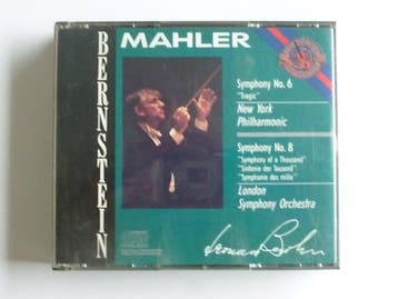 Mahler - Symphonies nos 6 & 8 / Bernstein (2 CD), Ophalen of Verzenden, Zo goed als nieuw