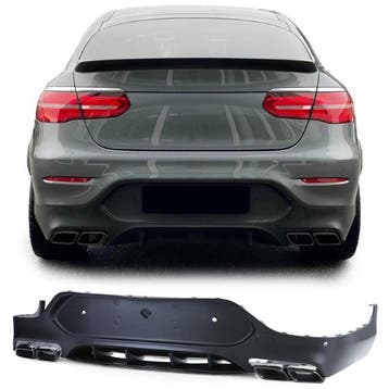 Diffusor Mercedes GLC C253 COUPE (2015-..) GLC63 Uitlaat, Ophalen of Verzenden, Nieuw