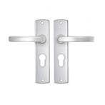 Deurbeslag | Deurklink met cilinderschild | AXA | Curve Blok, Verzenden, Nieuw