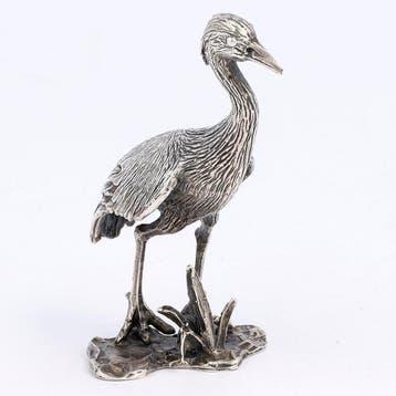 Beeldje - Vogel - .835 zilver