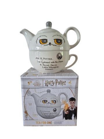 Harry Potter thee set Hedwig keramiek, Nieuw