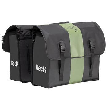 Beck Dubbele Fietstas Classic Watercress, Verzenden, Nieuw