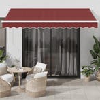 vidaXL Luifel handmatig uittrekbaar met LED 350x250 cm, Tuin en Terras, Zonneschermen, Verzenden, Nieuw