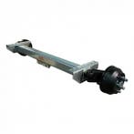 Torsie as geremd 1500kg KNOTT padmaat 1400mm / flens 1870mm, Ophalen of Verzenden, Nieuw