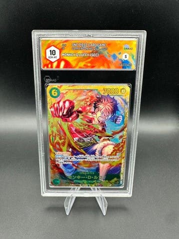 One Piece - 1 Graded card - Monkey D. Luffy OP13-118 Foil,, Nieuw