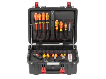 Gereedschapset Elektricien in Though Case, 89-dlg, Ophalen of Verzenden