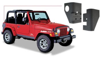 Bushwacker 97-06 Jeep Wrangler Trail Armor Rear Corners -, Ophalen of Verzenden, Nieuw