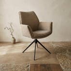 Eetkamerstoel Lisboa | Anodic Brown, Huis en Inrichting, Stoelen, Ophalen of Verzenden, Nieuw