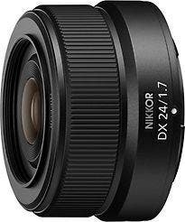 Nikon NIKKOR Z DX 24 mm F1.7 46 mm filter (geschikt voor, Verzenden, Zo goed als nieuw