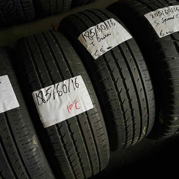 2 x Toyo Proxes 185-60-16 Zomerbanden 5,5mm, Auto-onderdelen, Banden en Velgen, Gebruikt, 16 inch, Band(en), Personenwagen