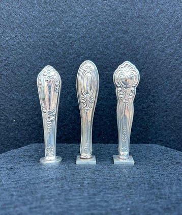 Zonder minimumprijs - Bureauset (3) - Zilver, Nieuw