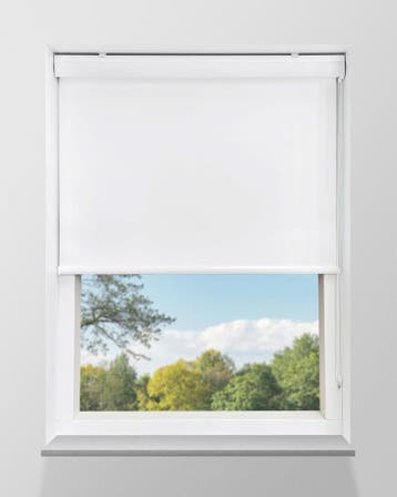 Rolgordijn Cassette Verduisterend Wit in vele maten, Huis en Inrichting, Stoffering | Gordijnen en Lamellen, Wit, Nieuw, 200 cm of meer