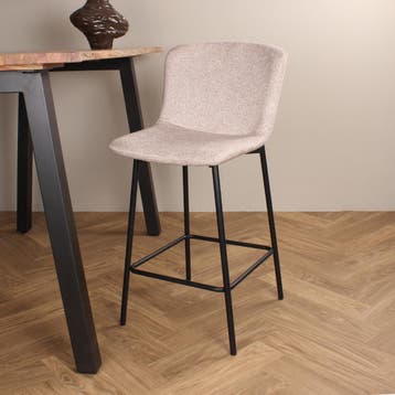 DS4U Vera barkruk 65 cm - champagne, Ophalen of Verzenden, Nieuw