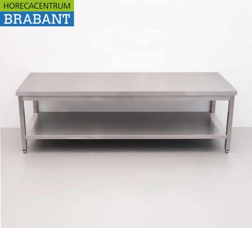 HCB RVS Werktafel Tafel Premium-line 200 x 70 x 60 cm Horeca, Ophalen of Verzenden, Nieuw in verpakking