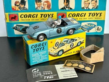 Corgi 1:43 - Modelauto - Lotus Elan S2 - In perfecte staat,, Hobby en Vrije tijd, Nieuw