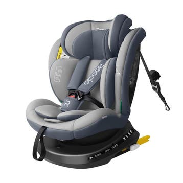 Autostoel - Isofix Autostoeltje - 0-12 jaar - Grijs - Reecle, Verzenden, Zo goed als nieuw