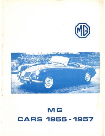 MG CARS 1955 - 1957 (BROOKLANDS), Boeken, Auto's | Boeken, Nieuw, Author