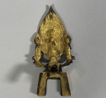 Oud-Chinees Verguld brons Bodhisattva - Wei-periode