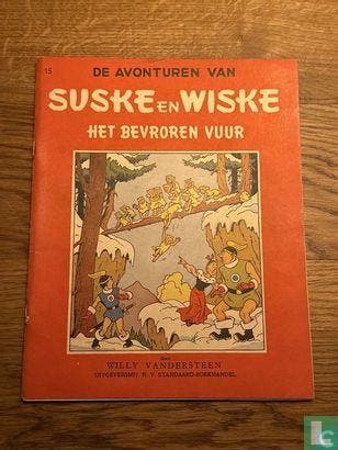 Suske en Wiske - Het bevroren vuur - 1957, Boeken, Eén stripboek, Verzenden, Gelezen, Vandersteen, Willy.