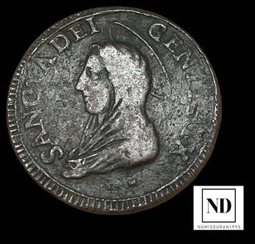 Vaticaan. Pio VI. Madoninna 1797 - Estados Vaticanos (Zonder