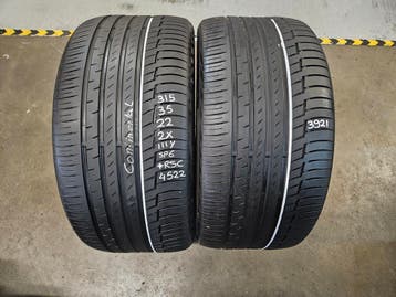 315/35/22 111Y CONTINENTAL SPORTCONTACT6 *RSC 5,6MM PROFIEL, Ophalen, Gebruikt, Overige maten, Band(en)