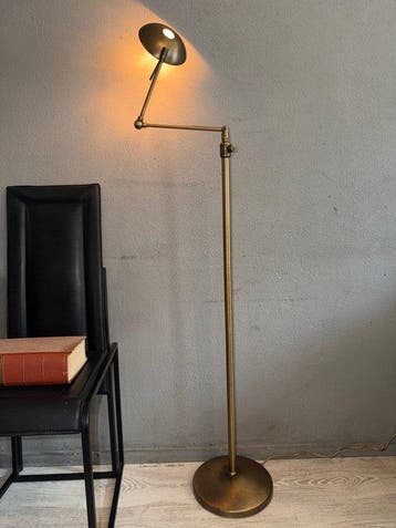Highlight B.V - Staande lamp - Messing, Brons, Metaal, Glas
