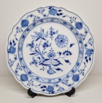 Meissen - Bord - Porselein - Zwiebelmuster decor