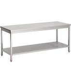 Rvs woktafel met bodemschap 900x500x600 mm, Zakelijke goederen, Horeca | Meubilair en Inrichting, Verzenden, Nieuw in verpakking