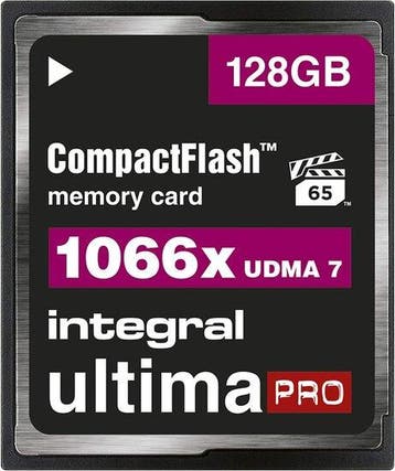 Compact Flash UltimaPro 128GB 160 MB/sec, Ophalen of Verzenden, Nieuw