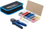 Krimptang voor adereindhulzen 0,25 - 10 mm² met assortime..., Verzenden, Nieuw