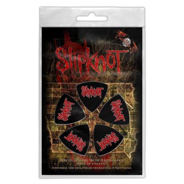 Slipknot - Logo - Plectrum - Tri-Tip officiële merchandise, Verzamelen, Muziek, Artiesten en Beroemdheden, Ophalen of Verzenden