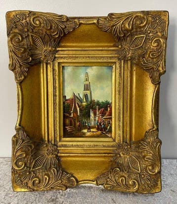 Bella - Barok Schilderij Stadsgezicht