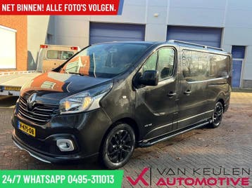 Zakelijke lease - Renault Trafic bestel 1.6 dCi T29 L2H1 DC, Gebruikt, Regensensor, Leder, Handgeschakeld