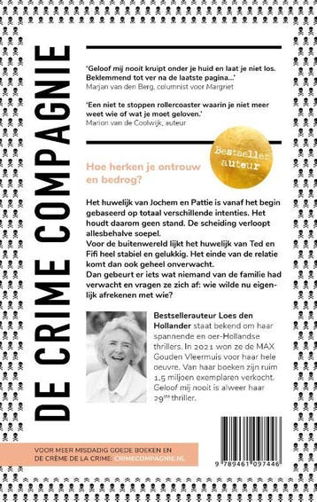 Geloof mij nooit 9789461097446 Loes den Hollander, Verzenden, Gelezen, Loes den Hollander