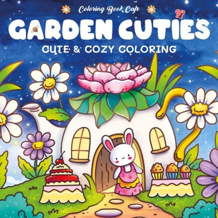 Cute & Cozy - Garden Cuties Kleurboek | Rebo Productions -, Boeken, Overige Boeken, Nieuw, Verzenden