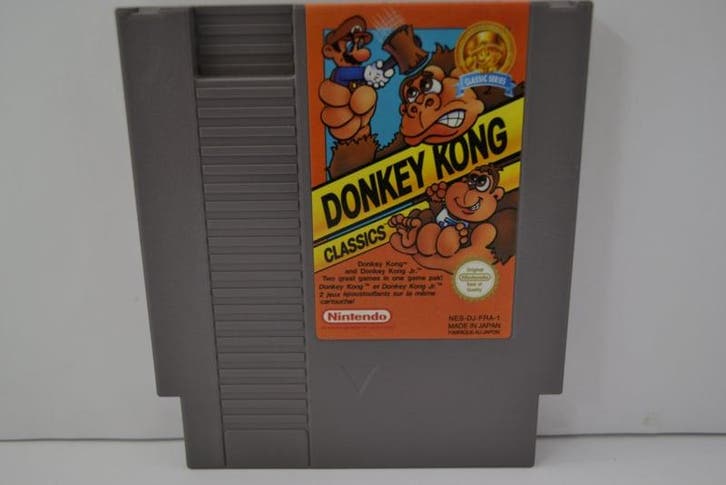 Donkey Kong - Classics (NES FRA), Spelcomputers en Games, Games | Nintendo NES, 1 speler, Zo goed als nieuw, Verzenden