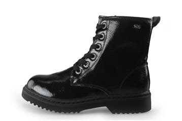 Barbarella Veterboots in maat 36 Zwart, Verzenden, Zwart, Overige typen, Zo goed als nieuw