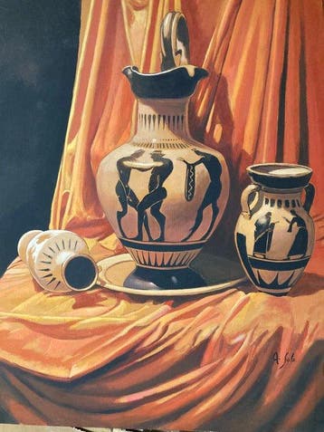 Antonio Sole (1933-2020) - Reperti etruschi