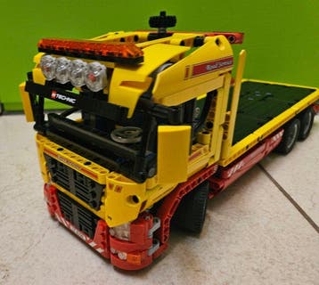 Lego Set - 8109 - Technic - LEGO Technic: Flatbed Truck, Nieuw