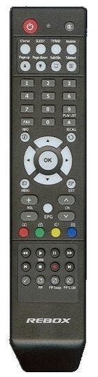 Rebox RE-2200HD PVR afstandsbediening, Verzenden, Nieuw