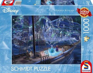 Thomas Kinkade - Disney Frozen - Liefde en Magie Puzzel, Verzenden, Nieuw