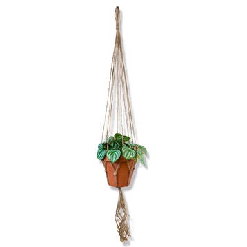 Jute Plantenhanger Voor Grote Plantenpot - Macramé -, Huis en Inrichting, Ophalen of Verzenden, Nieuw