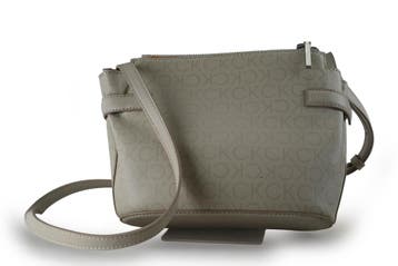Calvin Klein Schoudertas Beige, Verzenden, Zo goed als nieuw, Beige