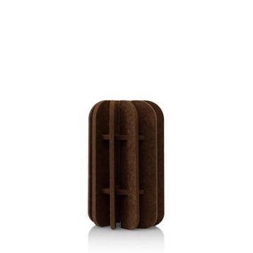 Vintlux Lampenkap Guriddo Dark Brown - Small - E27, Nieuw